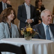 Sherry and Lewis Hay attend an event.